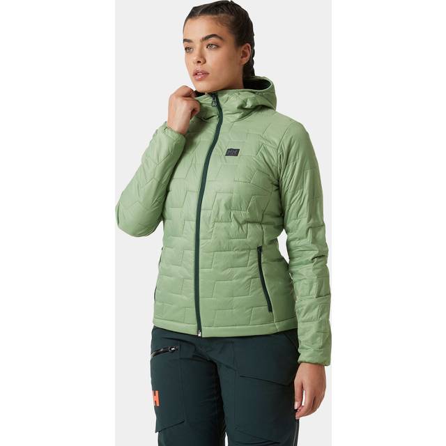 Women's ski jacket with hood Helly Hansen Lilaloft - Vert