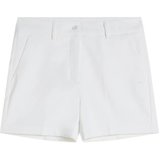 J Lindeberg Gwen Long Ladies Golf Shorts - White