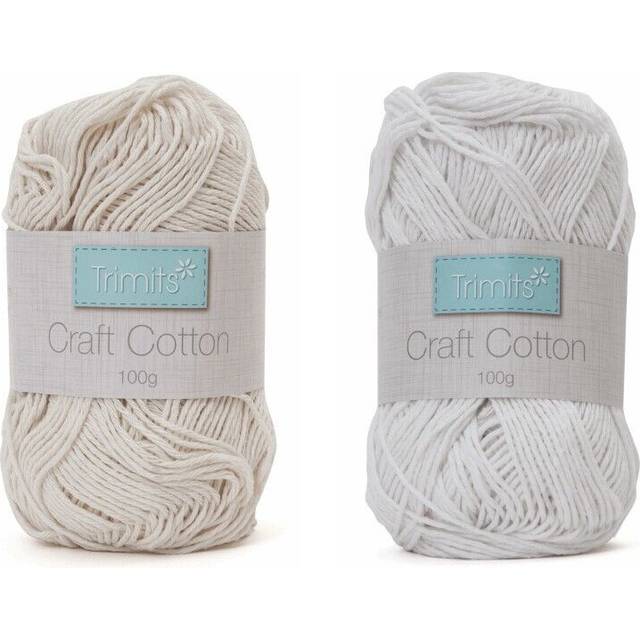 James C Brett Craft Cotton - Ecru