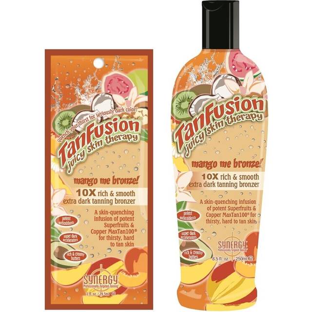 Synergy tan mango me bronzer for sunbathing