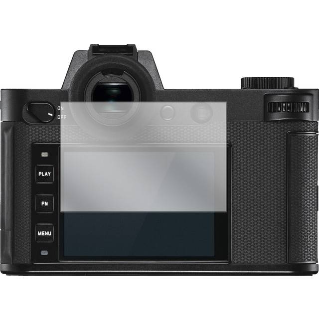 2x screen protector for leica sl2-s protection crystal clear dipos