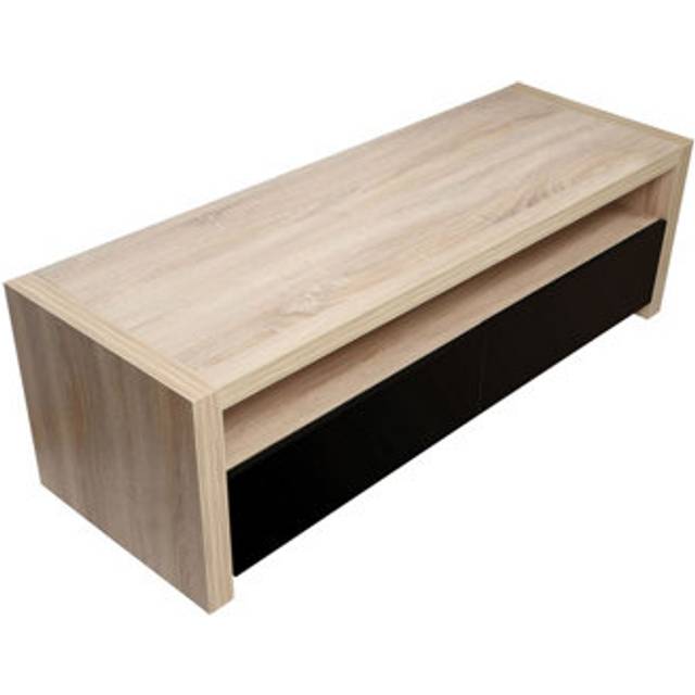 Interiors by Premier 2 Drawers And 1 Shelf Coffee Table, Modern Coffee Table That Has Storage, Wooden Coffee Table For Home - Natural - One Size
