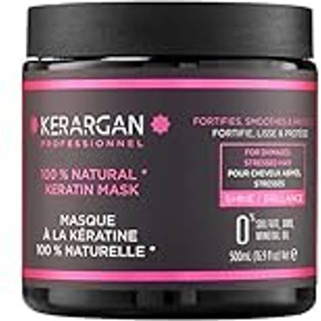 Kerargan professional 100% natural keratin & argan oil mask all hair types 500ml