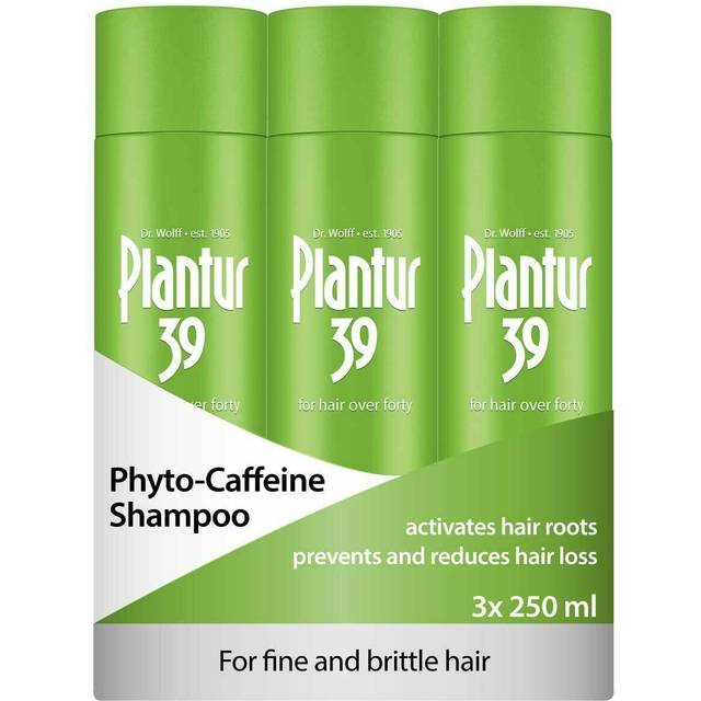 Plantur 39 Caffeine Shampoo For Fine Brittle Hair 3 x 250ml