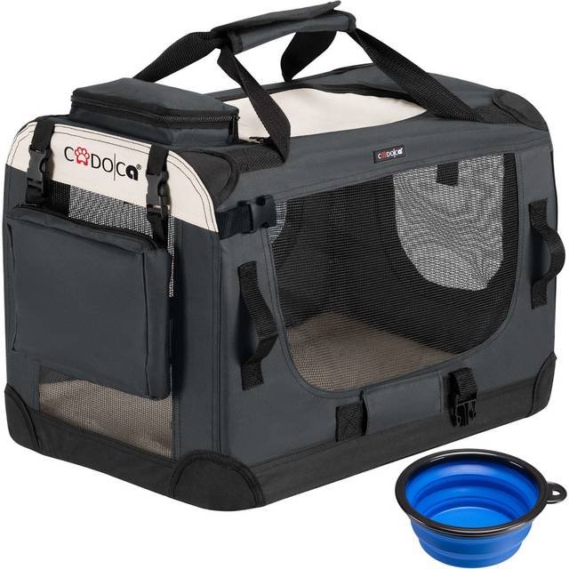 Dog Carrier Fabric Anthracite XXXL 101x70x70cm