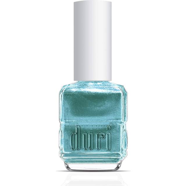 duri Nail Polish  766 Ocean Vibe  Light Green Metallic Shimmer  Full Coverage  Fast Drying  Shiny Finish