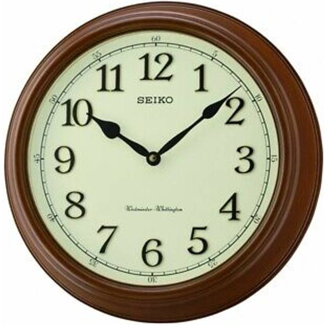 Seiko QXD214B Westminster/Whittington Dual Chime Wall Clock