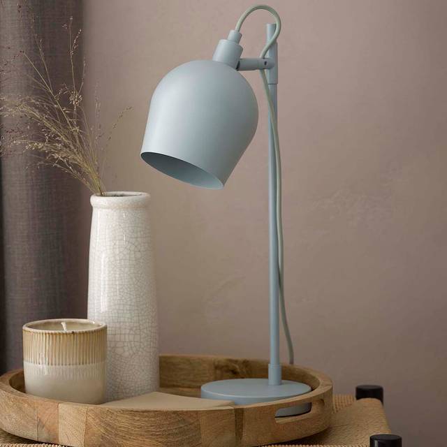 Grafton Desk Lamp in Tarn Blue