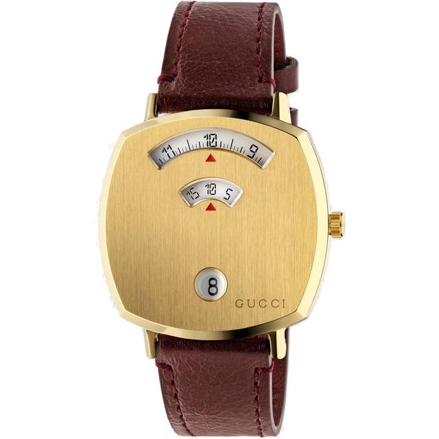 Gucci YA157405 GRIP Gold Unisex Watch - Red - One Size