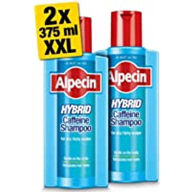 Alpecin Hybrid Sensitive Shampoo 2 x 375ml For Dry Scalps