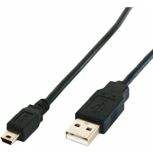 3m usb a 2.0 male to 5 pin mini b cable lead digital camera ps3 controller print
