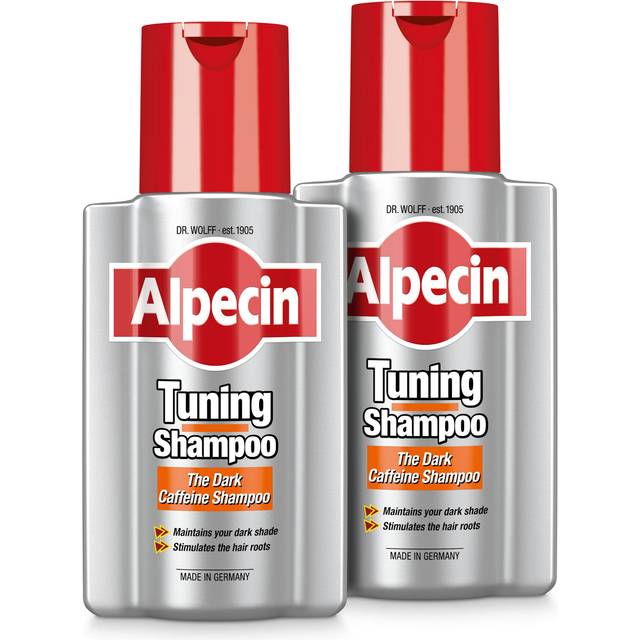 Alpecin Tuning Shampoo 2 x 200ml Preserves Natural Colour