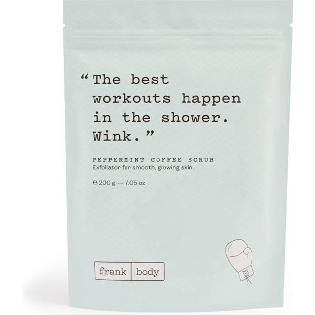 Frank Body Peppermint Coffee Scrub | Natural & Cruelty Free Exfoliating Body Scrub | Smells Like Peppermint | Nourishing Scrub Smooths And Moisturizes