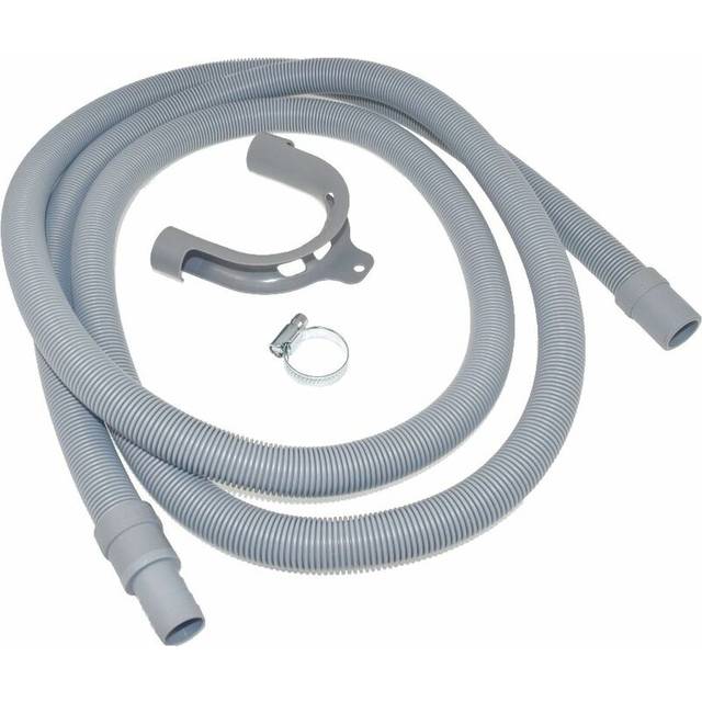 Universal Washing Machine Dishwasher Drain Outlet Hose With Moulded End 2.5 Mete