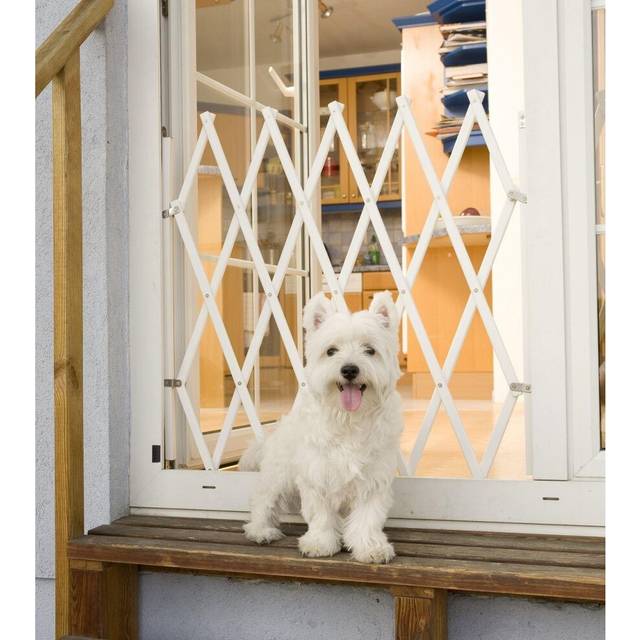 (White, 60cm - 108cm) Bettacare Expandable Pet Barrier