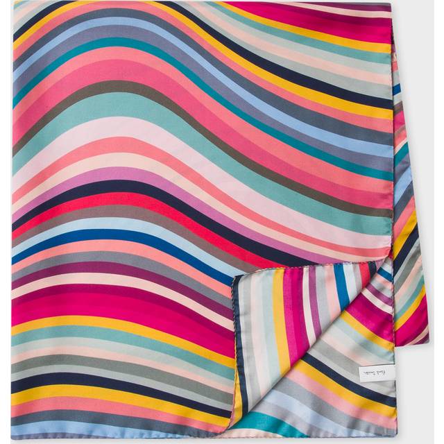 Paul Smith 'Swirl' Silk Square Scarf Multicolour - One Size