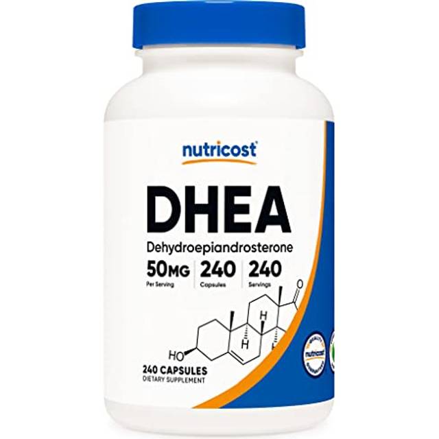 Nutricost - DHEA 50 mg, 240 Capsules