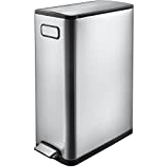 EKO Ecofly Pedal Bin, Stainless Steel, 45L