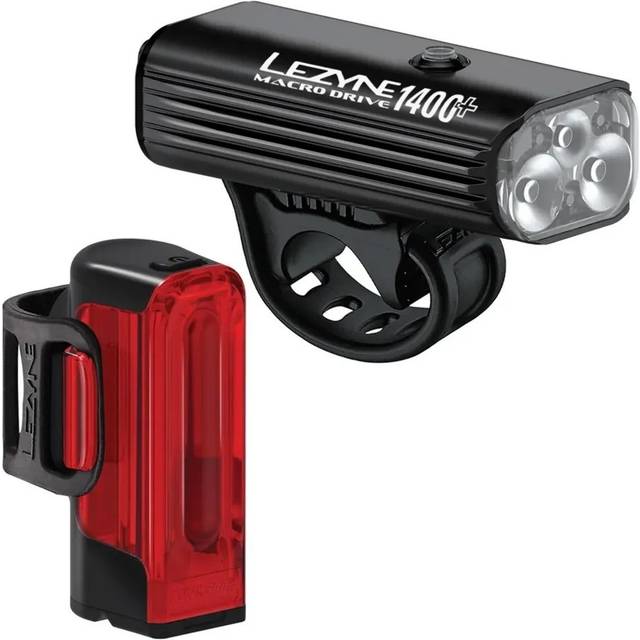 Lezyne Macro Drive 1400+|Strip Drive Pro 400+ LED Light Set