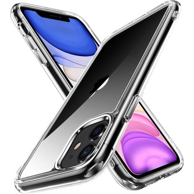 iPhone 11 Crystal Clear Hybrid Skal Plast - Transparent
