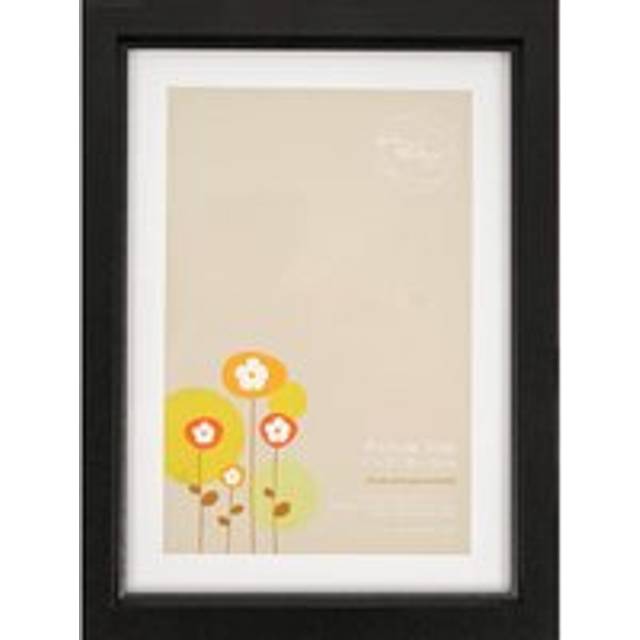 Ridged Photo Frame - Black / 7x5in