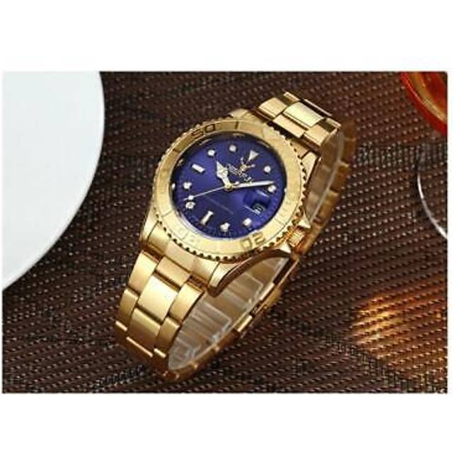 Genuine Deerfun Homage Watch Blue Gold Two Tone Smart Watches Direct Sale UK