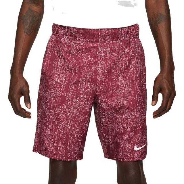 Nike Court Flex Victory Shorts Dark Beetroot / White