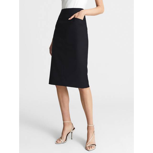 Reiss Haisley Tailored Wool-Blend Skirt