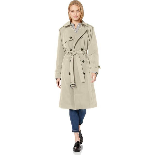 London Fog Trenchcoat för kvinnor, STEN, S