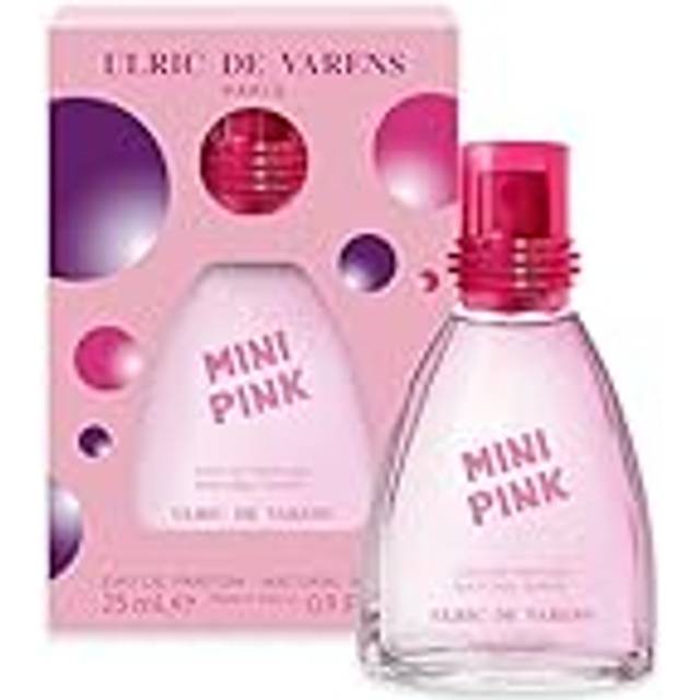 Ulric De Varens Mini Pink Eau de Parfum 25 ml- Youthful, Enchanting, and Fresh - Notes of Caramel, Bergamot, & Vanilla - Travel Size - .9 Fl Oz