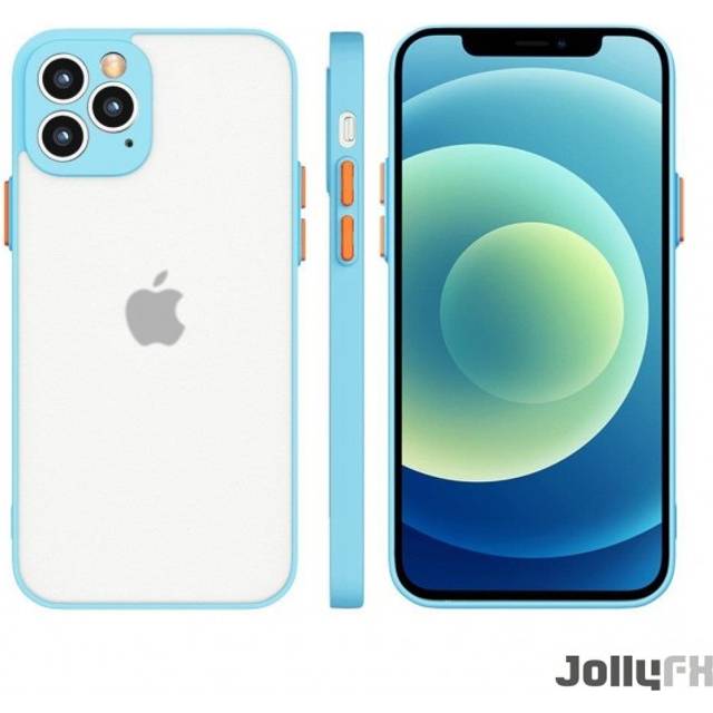 Milky Silicone Flexible Translucent Skal Redmi Note 10 5G / Poco M3 Pro - BlÃ¥