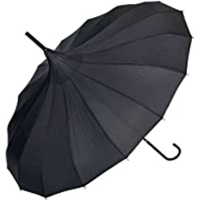 VON LILIENFELD Paraply Kvinnor Brud Bröllop Parasol Pagod Fabienne svart