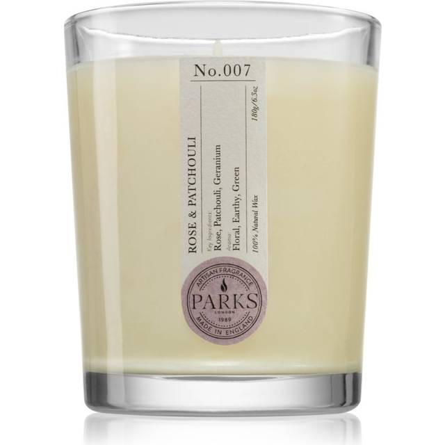 Parks London Home Collection Rose & Patchouli Candle 180g