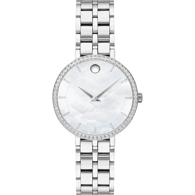 Movado Museum Ladies' Stainless Steel Mesh Bracelet Watch
