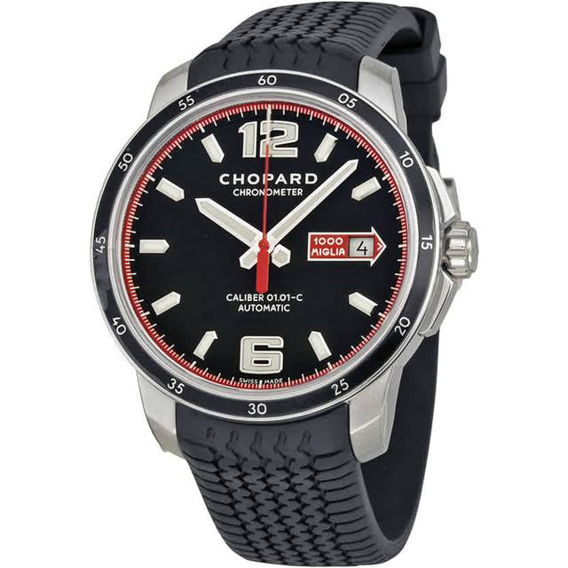 Chopard Mille Miglia GTS Automatic Black Chronometer Watch 168565-3001