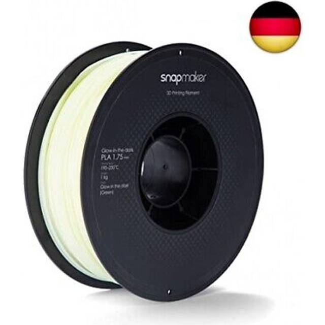 Snapmaker PLA Glow-in-the-Dark Green - 1.75 mm / 1000 g