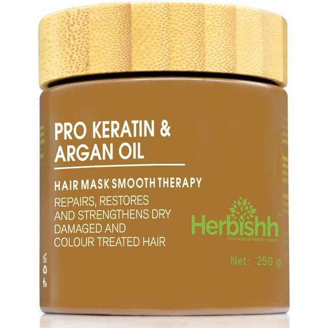 Argan Hair Mask-Deep Conditioning & Hydration For Healthier Looking Hair for very Dry, Weak, Stressed Out Hair, No Sulphates, No Parabens (250)