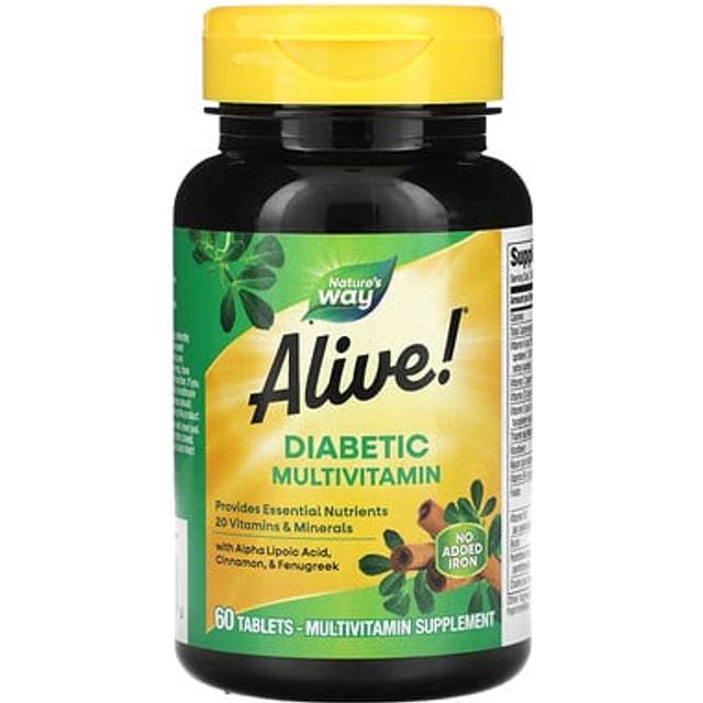 Nature's Way  Alive! Diabetic Multivitamin  60 Tablets