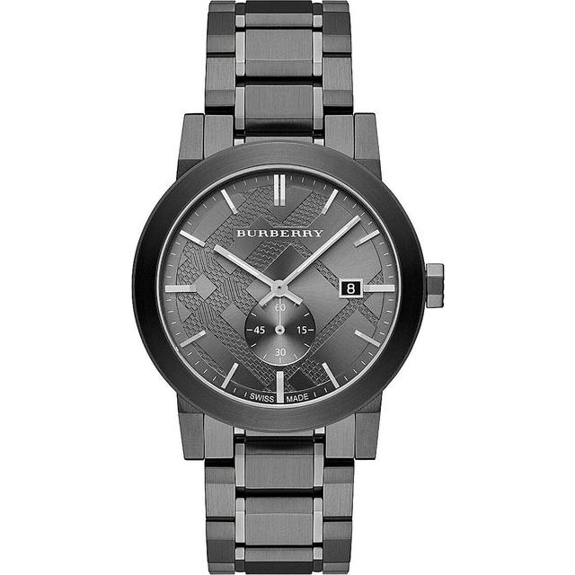 Burberry BU9902 The City Gunmetal Dial Steel Men's Watch