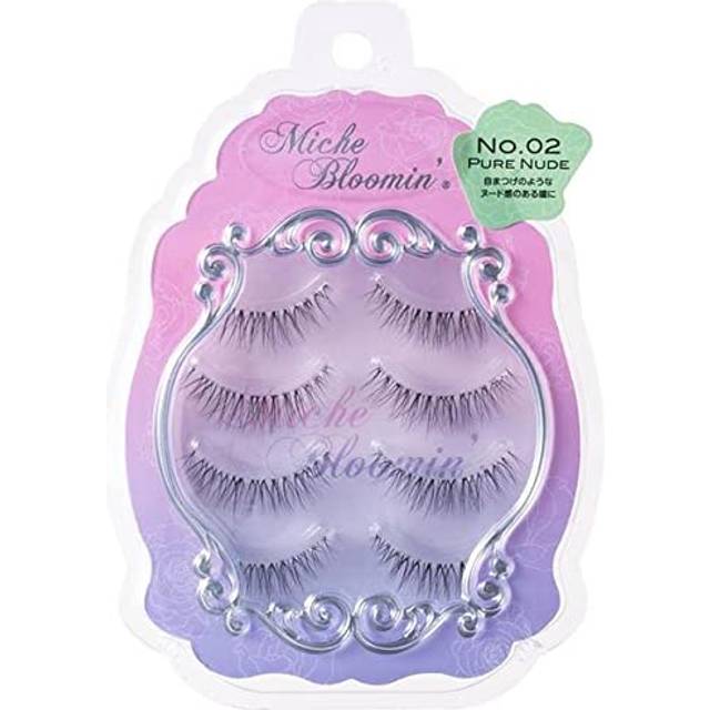 Miche Bloomin' 3D Eyelashes No. 02 Pure Nude 4 Pairs 4 Pair (Pack of 1)