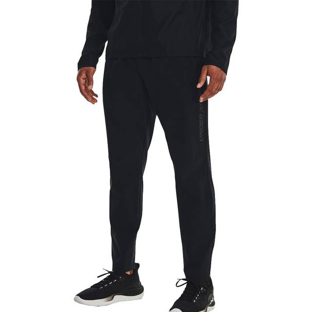 Under Armour Running Pants Men - Black, Size S - black