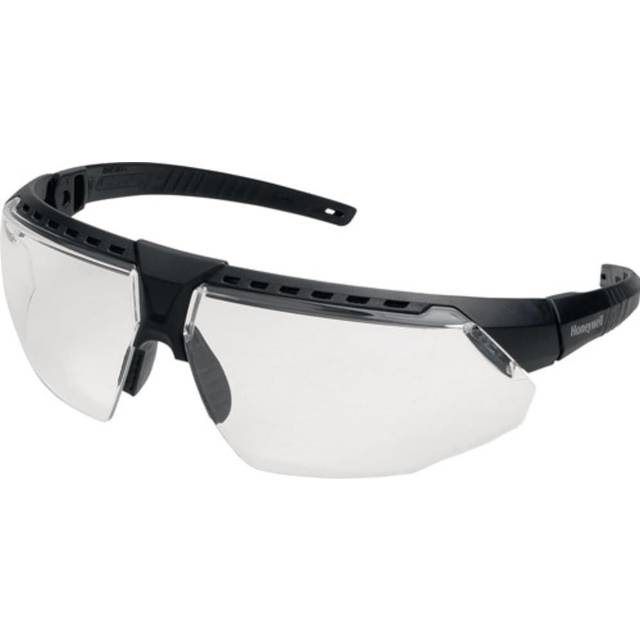 Honeywell Avatar Hydroshield Black Frame Clear Lens Safety Spectacles