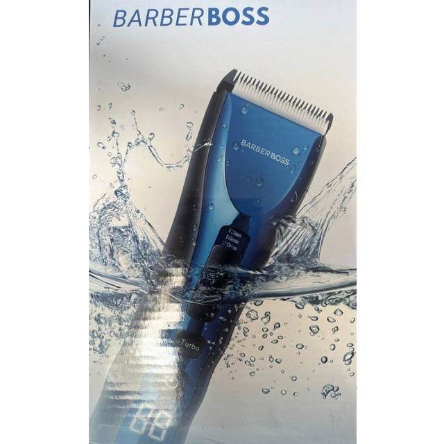 Barberboss Professional Hair Trimmer, Beard Trimmer, Shaver for Men & Boys, Waterproof, Cordless, Rechargeable Hair Trimmer, LED Display