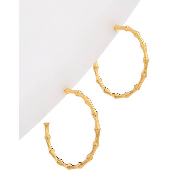 Eye Candy La Luxe Collection 24K Plated Cz Lana Earrings