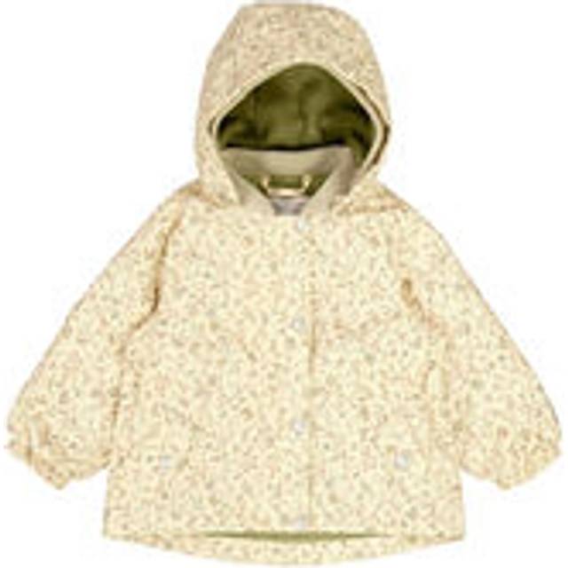 Wheat Sommarjacka m. Fleece - Gry - Wild Blommor - Wheat - 2 år (92) - Sommarjacka