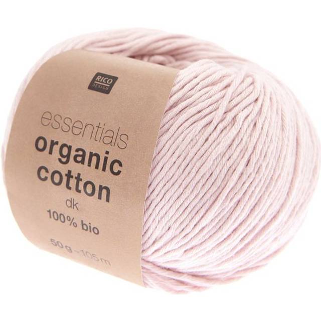 Rico Knitting Wool Yarn Essentials Organic Cotton Dk Double Worsted Bio Crochet