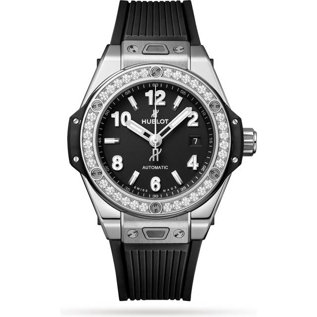 Big Bang One Click Steel Diamonds 33mm Watch