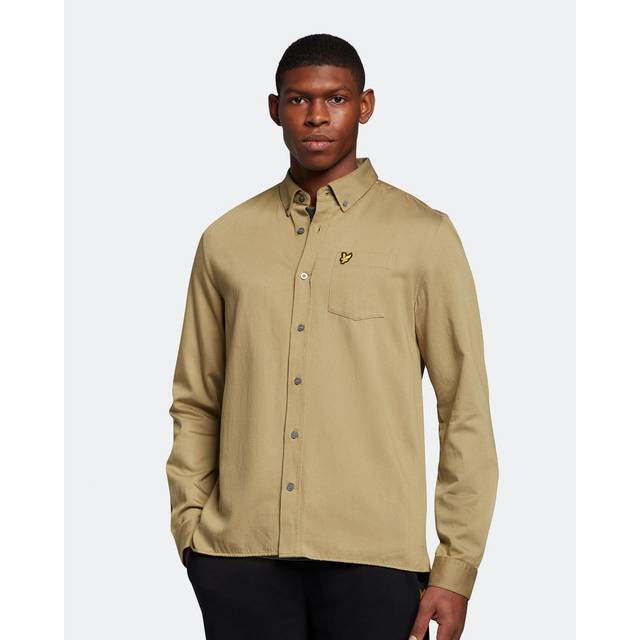 Lyle & Scott - Skjorta Washed Shirt - Grön