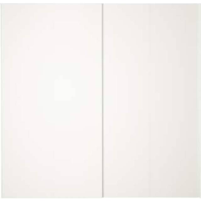 Ikea Hasvik White Garderobeskab 200x201cm