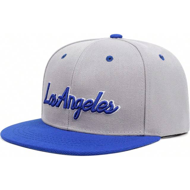 1 st Los Angeles brev broderad hip-hop keps för män Street - Grå
